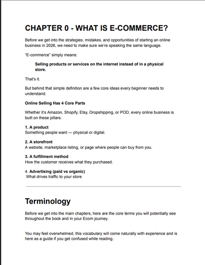 The First Dollar - A Beginner’s Guide to Starting Your Online Business in 2026