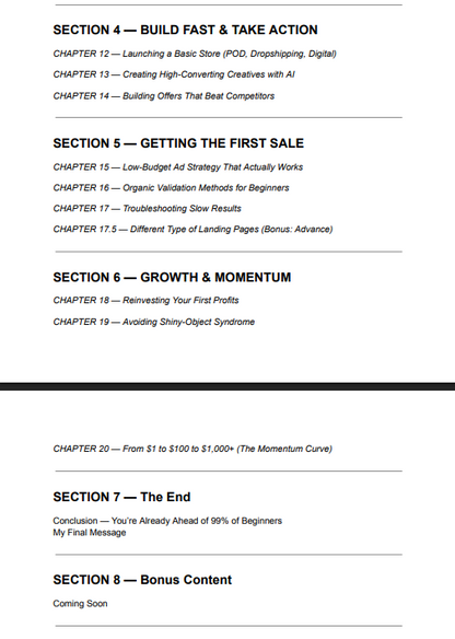 The First Dollar - A Beginner’s Guide to Starting Your Online Business in 2026